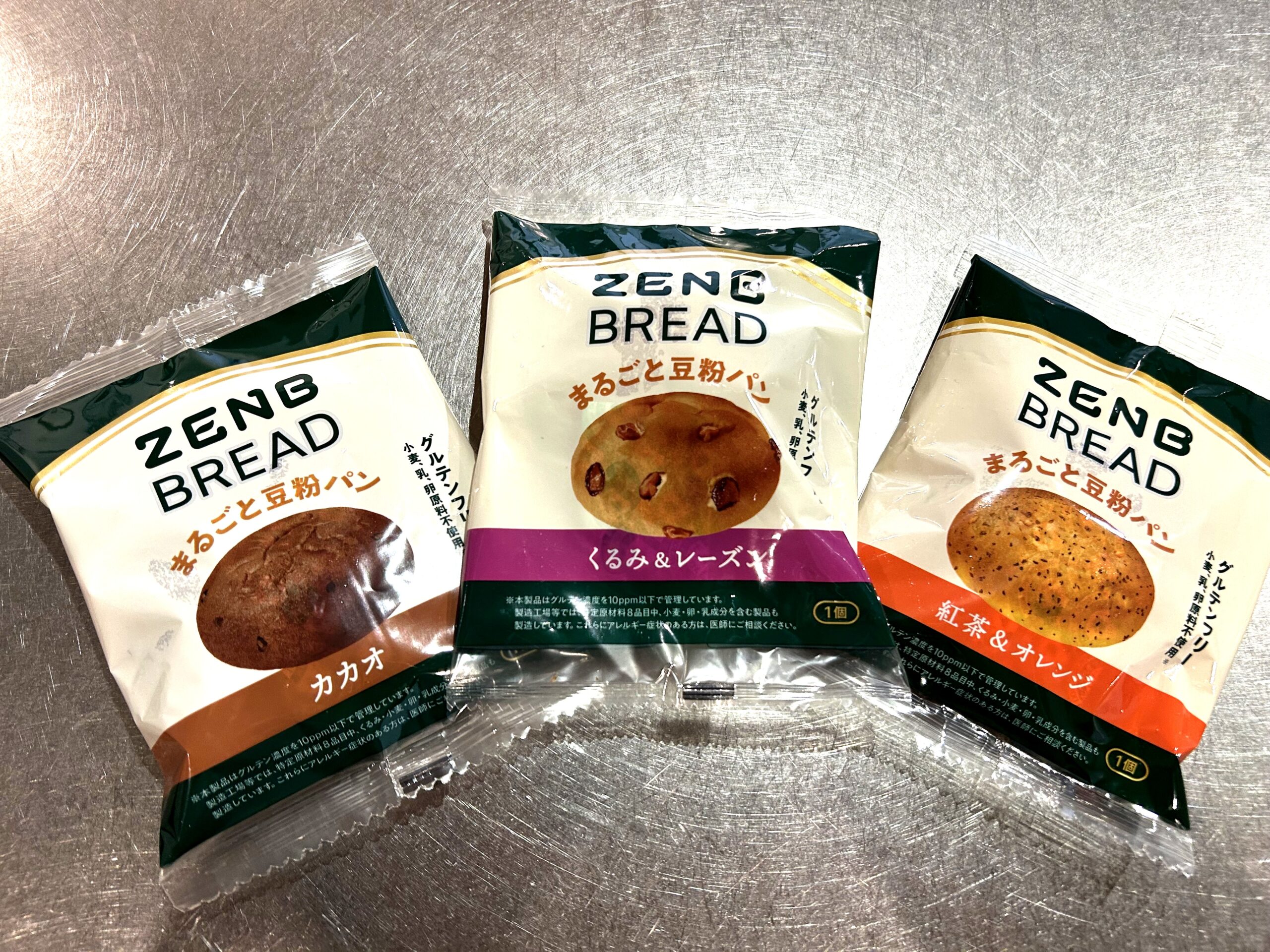 ZENB BREAD 3種類
